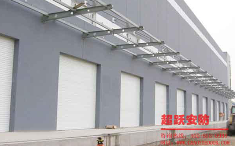 2013.11.14運城張總選用山西超躍四千平鋼質(zhì)防火卷簾